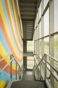06. Detail of the Alfond-Lunder Family Pavilion’s south staircase
