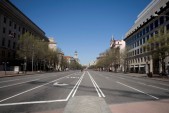 Street scene in Washington DC, USA